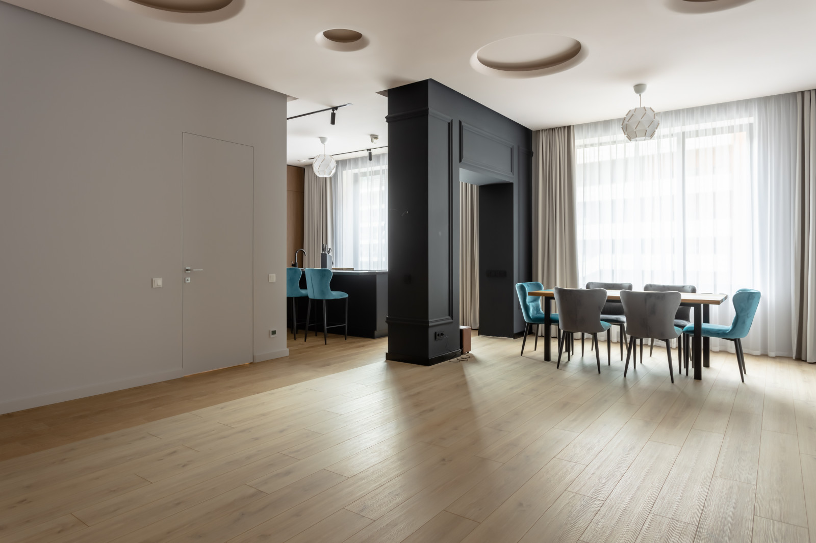 Ремонт четырехкомнатной квартиры для семьи с тремя детьми 120 м² в ЖК Лефортово