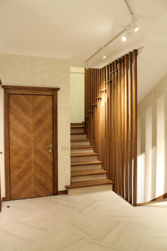 "Природная графика". Реализация проекта интерьера частного дома.