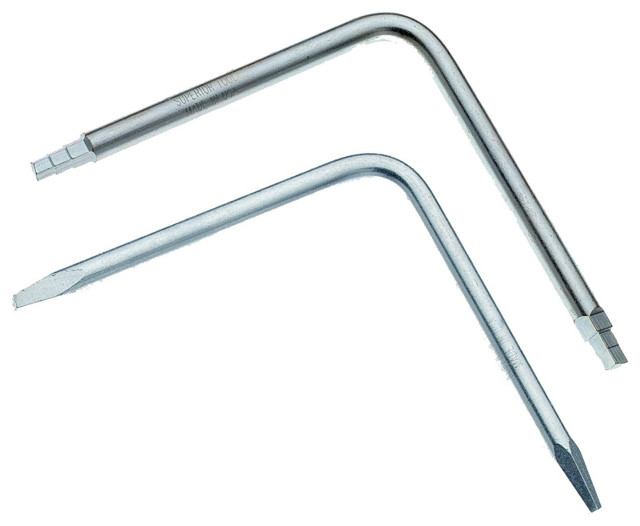 Superior Tool 03765 Universal Stepped & Tapered Faucet Seat Wrench Set