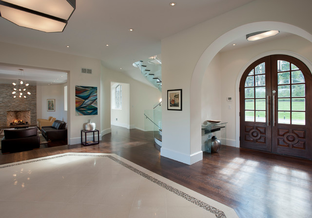Gladwyne, PA - Custom Home contemporary-entre