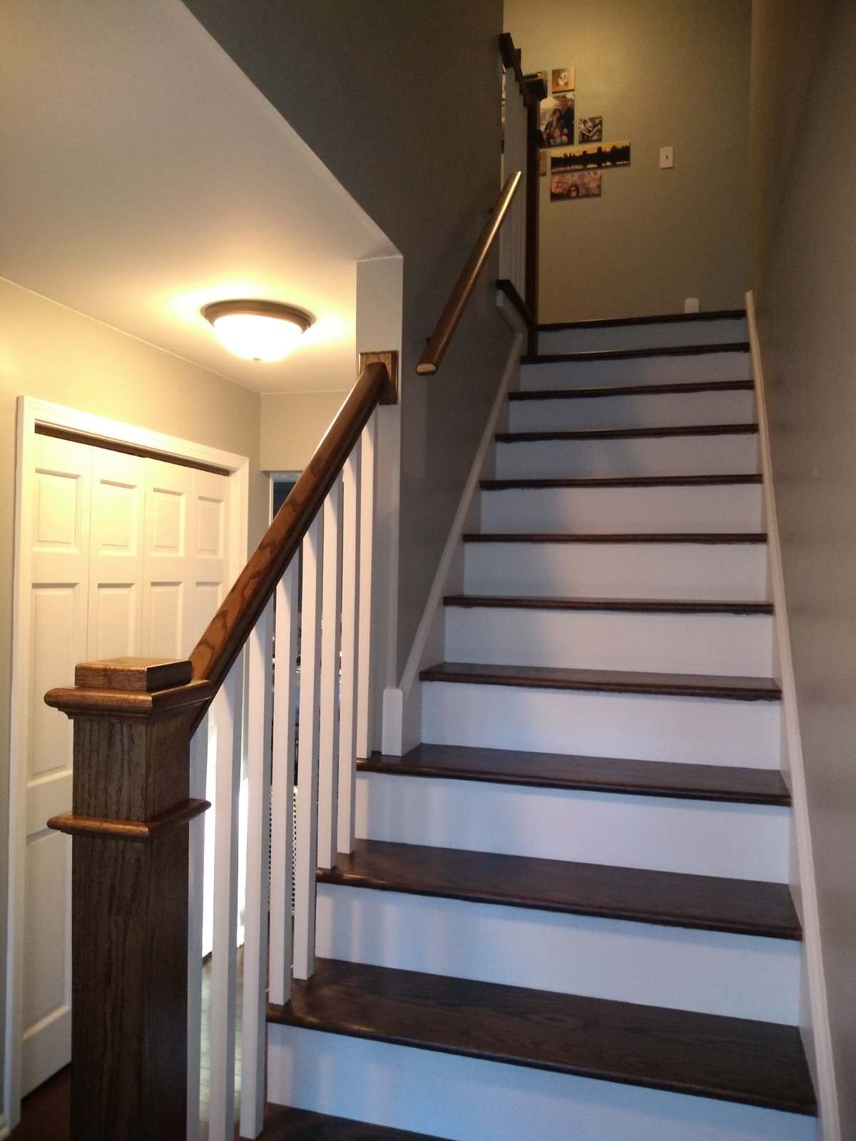 Modern Craftsman Staircase upgrade - AFTER
