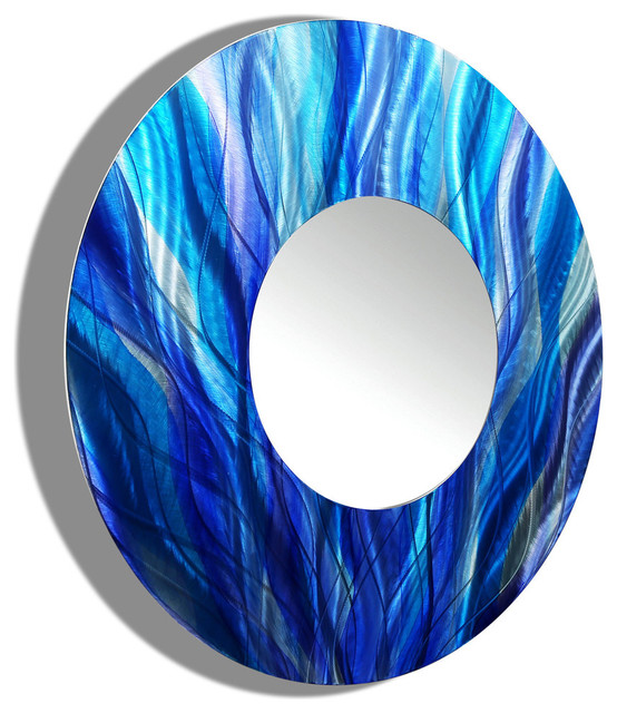 Turquoise Wall Mirror large round wall mirror - blue & aqua wall d cor - mirror 113 Turquoise Wall Mirror large round wall mirror - blue & aqua wall d cor - mirror 113