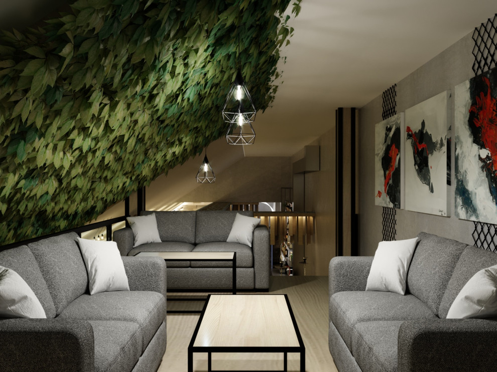 Дизайн интерьера Кальянной  Hype