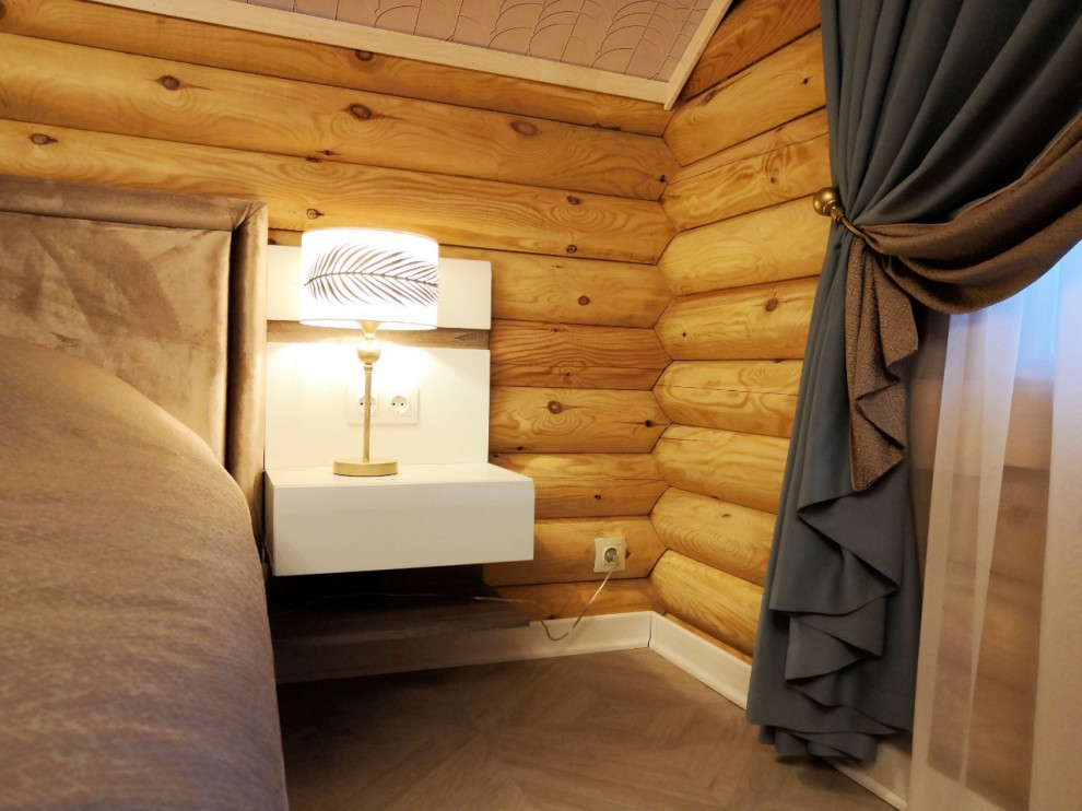 Деревянный дом в современном стиле