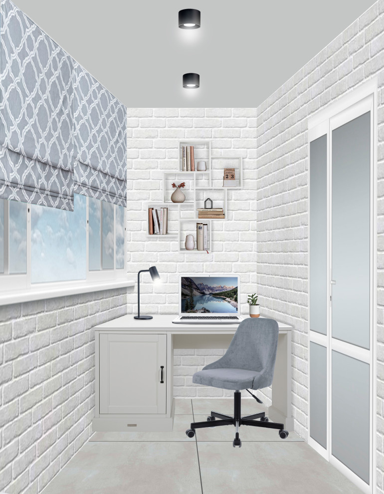 Квартира для отпуска. Эскизный проект.