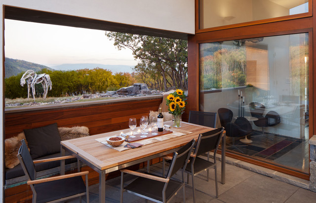 3xLucky Water Feature/Landscape moderne-veranda