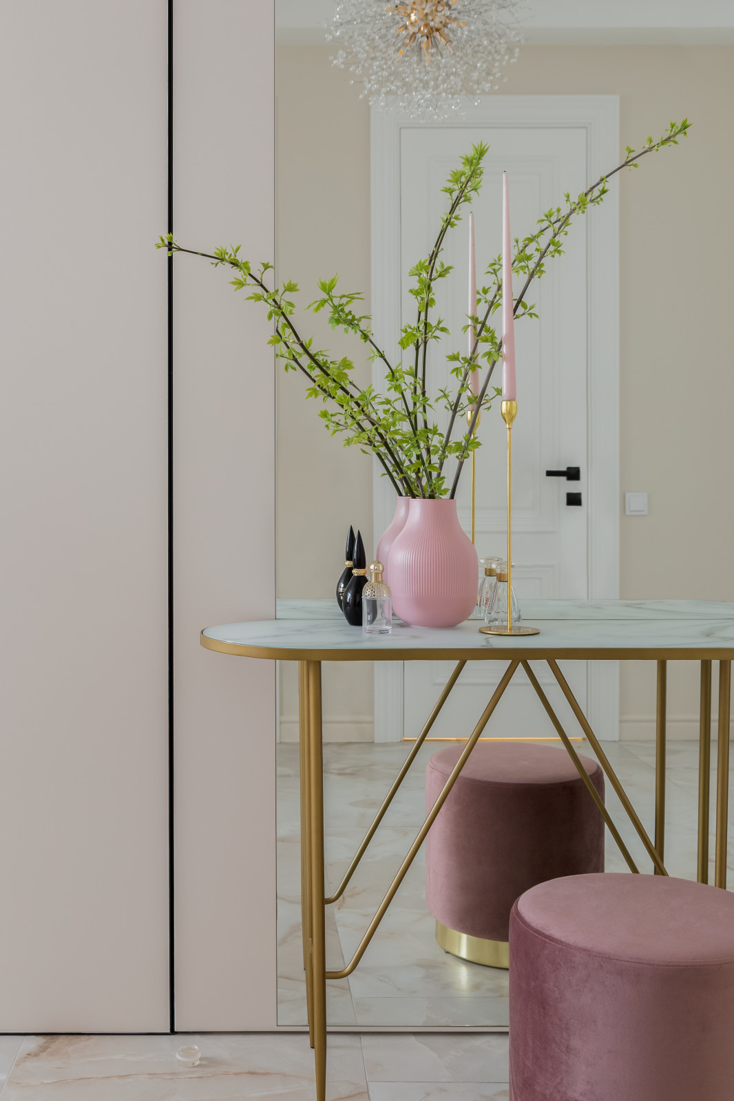 Квартира в мятных тонах