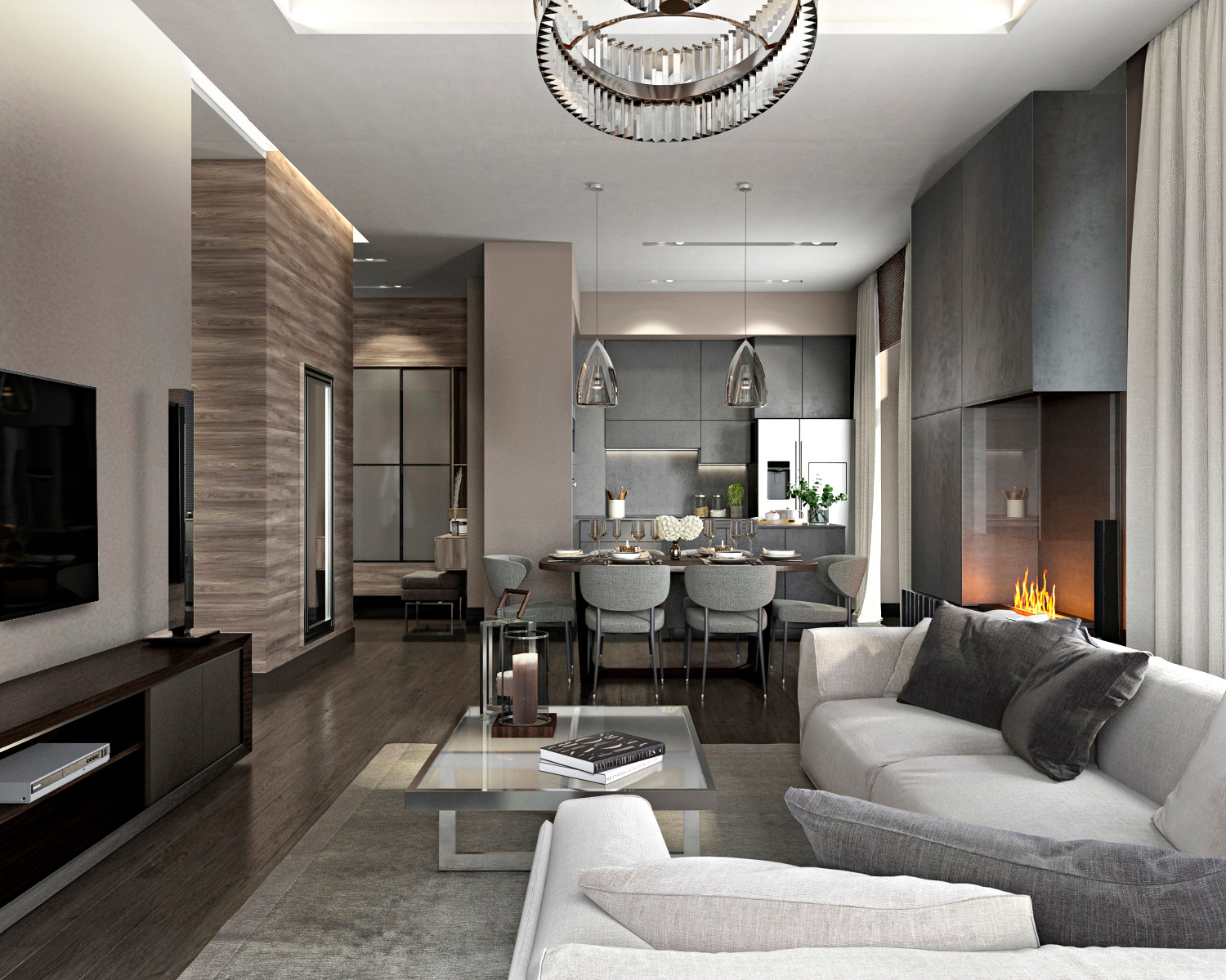 Кухня-гостиная