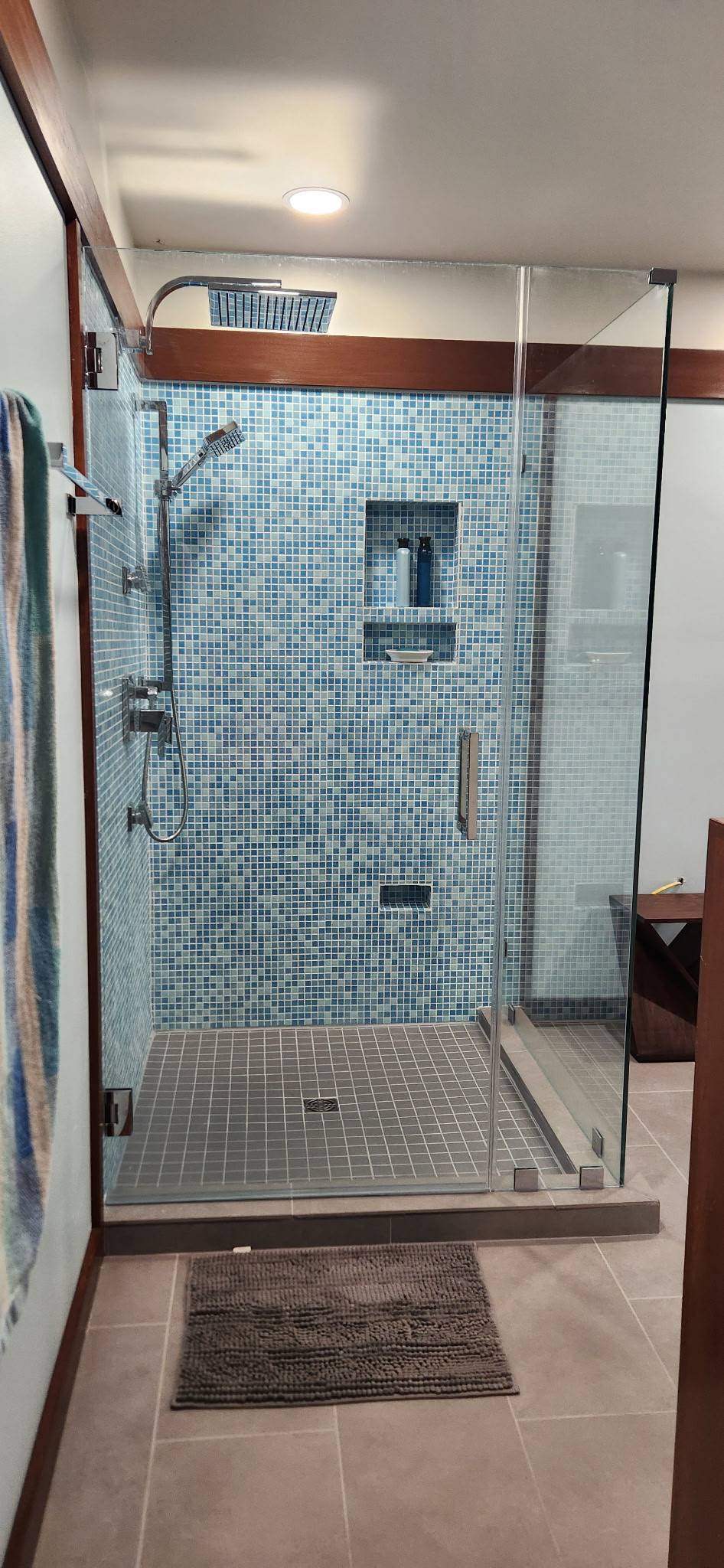 Mid-Century Modern Shower