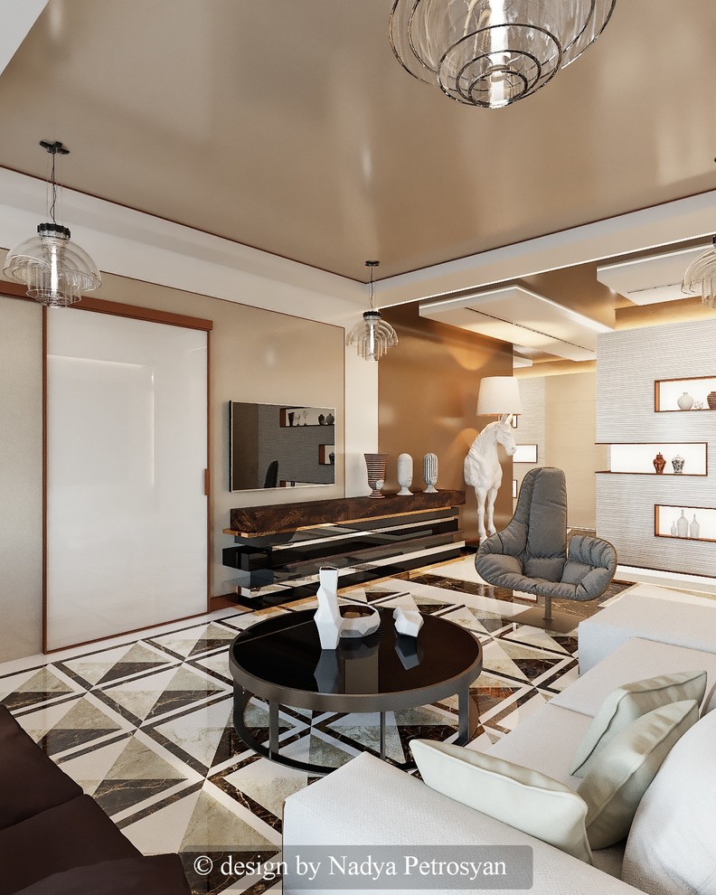 Белая лошадь и синие омары!)