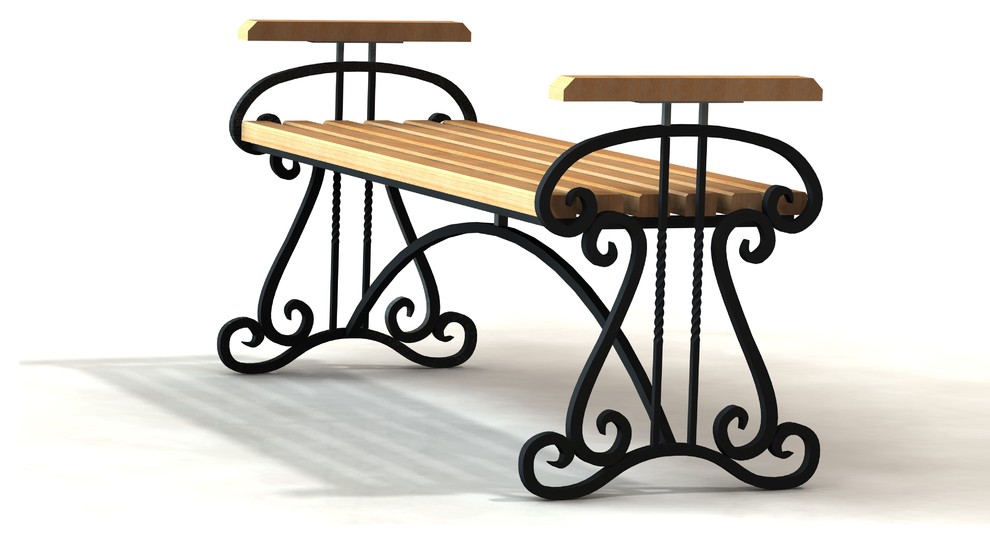 Скамьи и урны