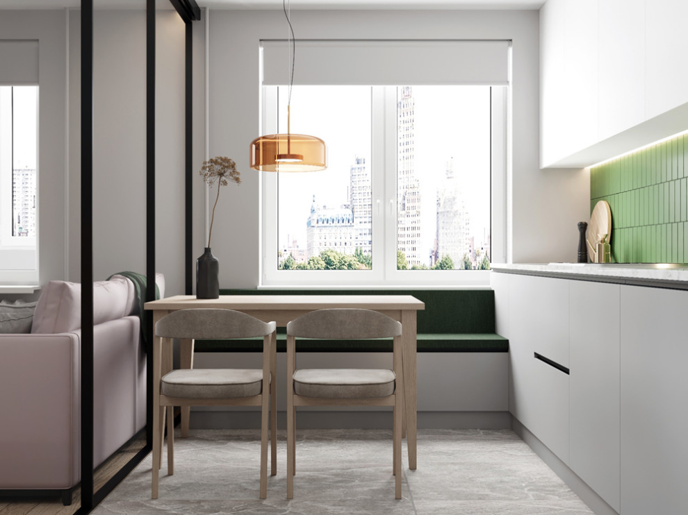 Дизайн интерьера квартиры в современном стиле площадью 47 м2