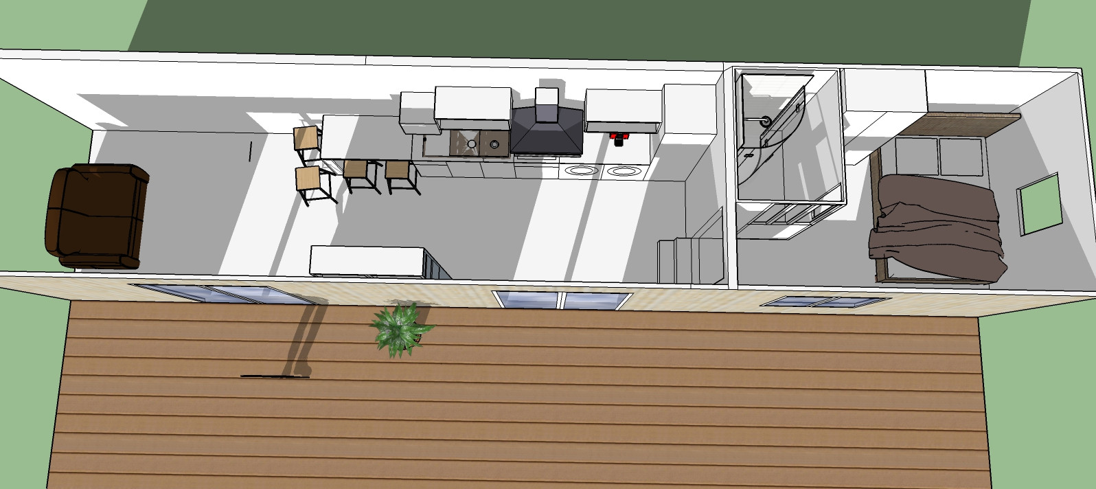 aménagement d'une TINY HOUSE