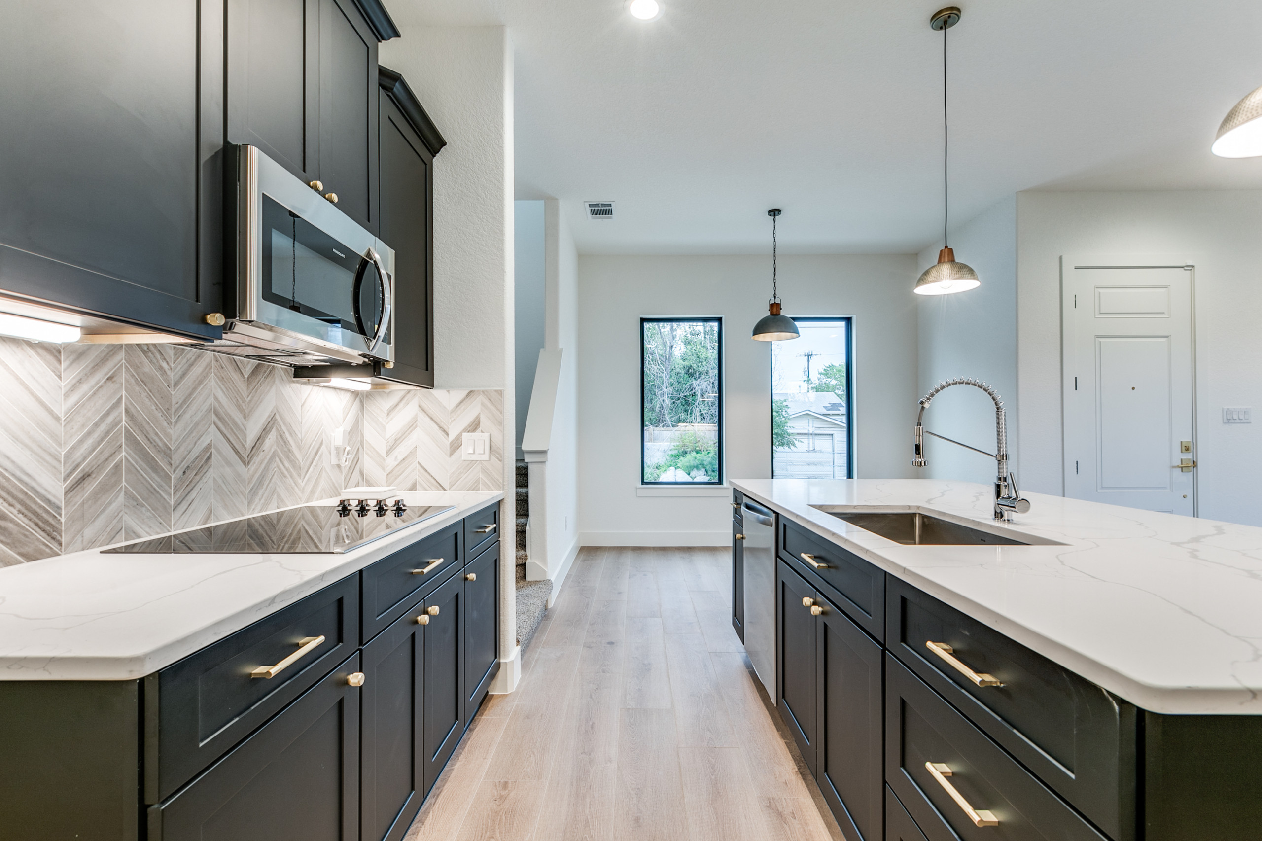 Inspiration for a cottage kitchen remodel in Austin