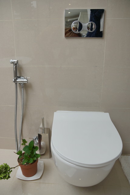 Loft Conversion with Internal Alterations contemporary-bathroom