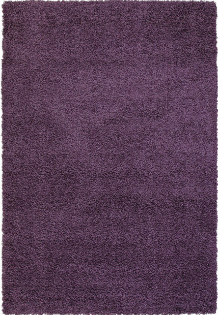 Rectangle Abacasa Domino Area Rug Lilac 63 X90