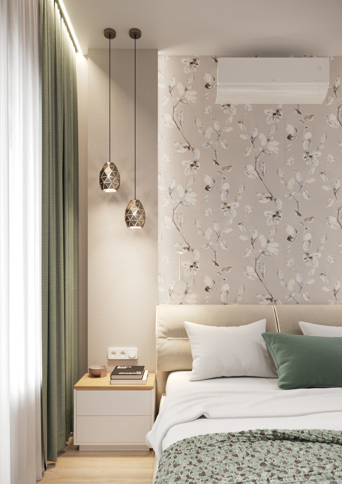 Innenarchitektur einer kleinen Wohnung