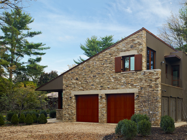 Garden House Contemporary Garage Los Angeles By Barton