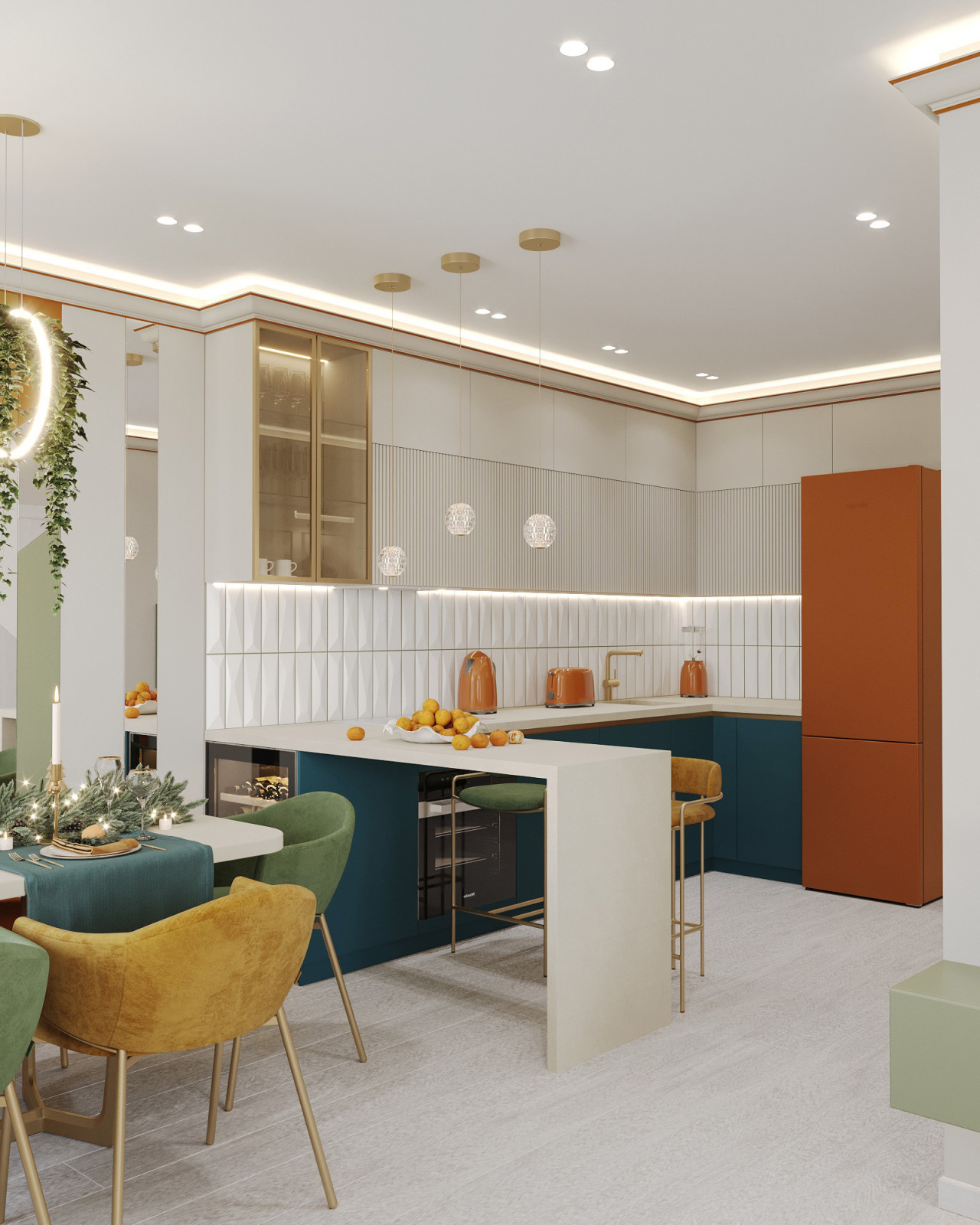 оранжевое небо 89 метров квадратных