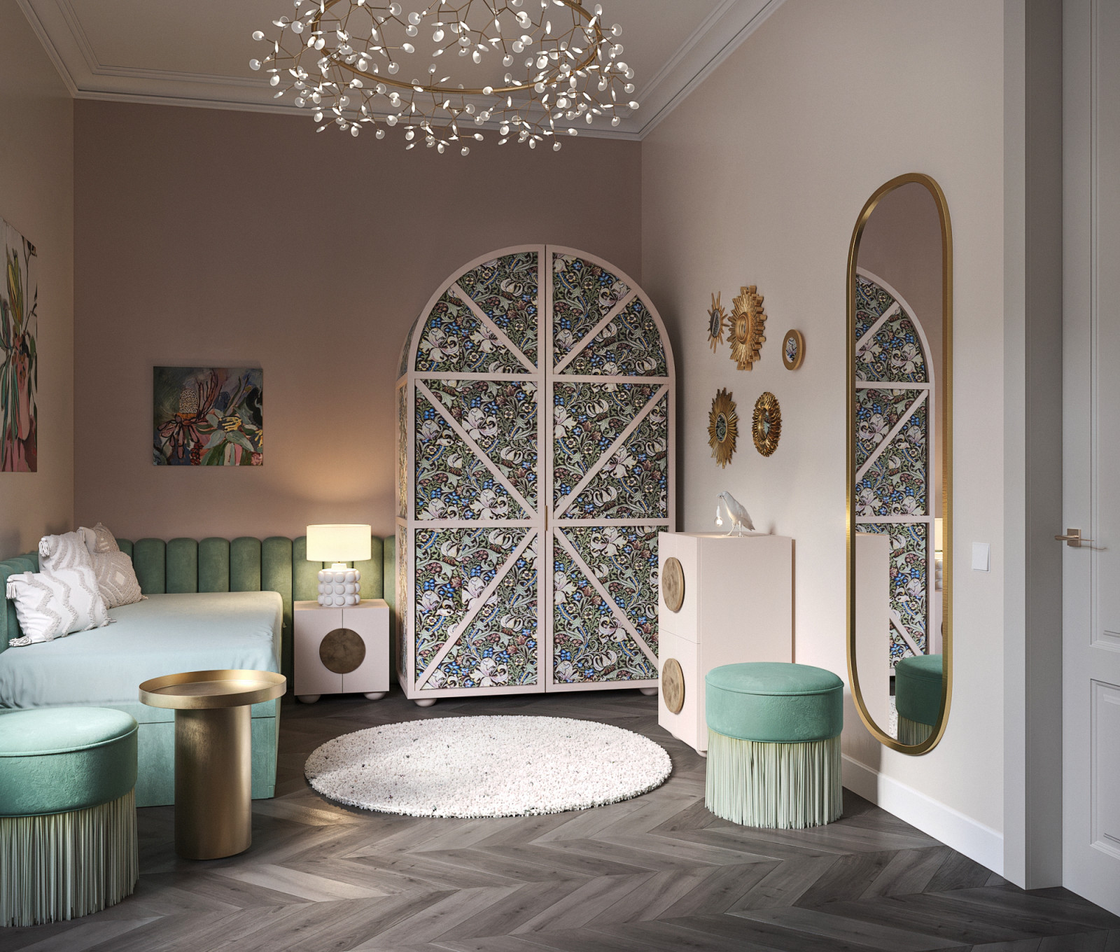 Детская комната для юной леди, ЖК Суббота, Москва