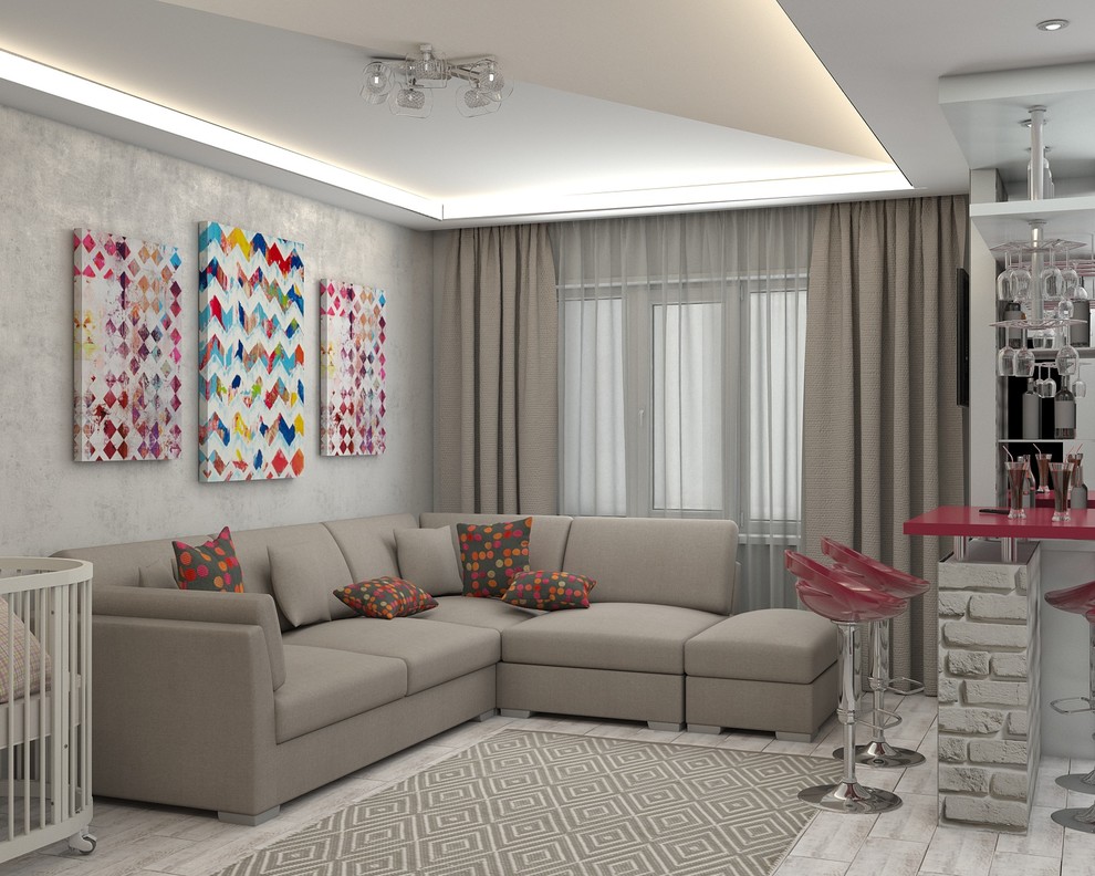 Квартира студия для молодой семьи