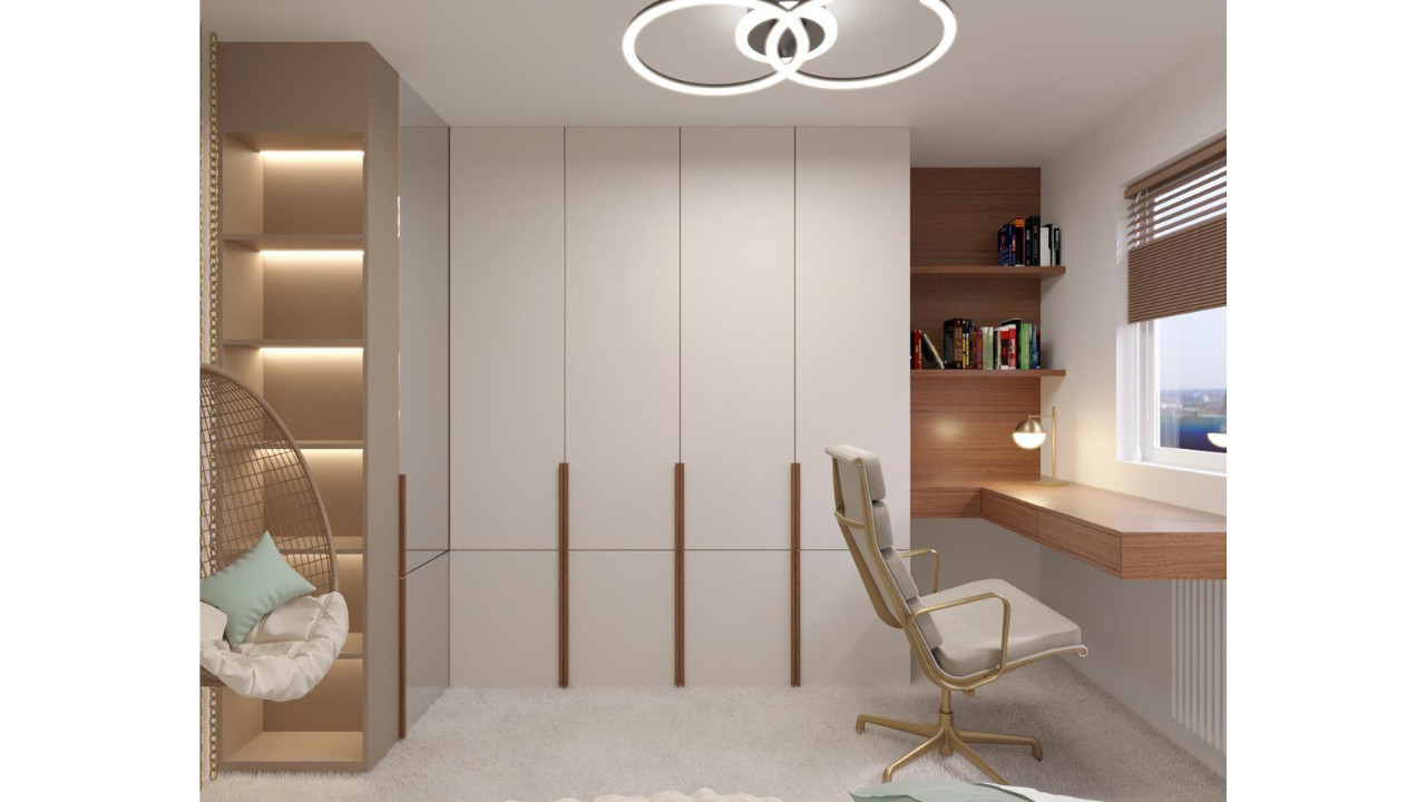 Modern Girls Bedroom Design in Ruislip