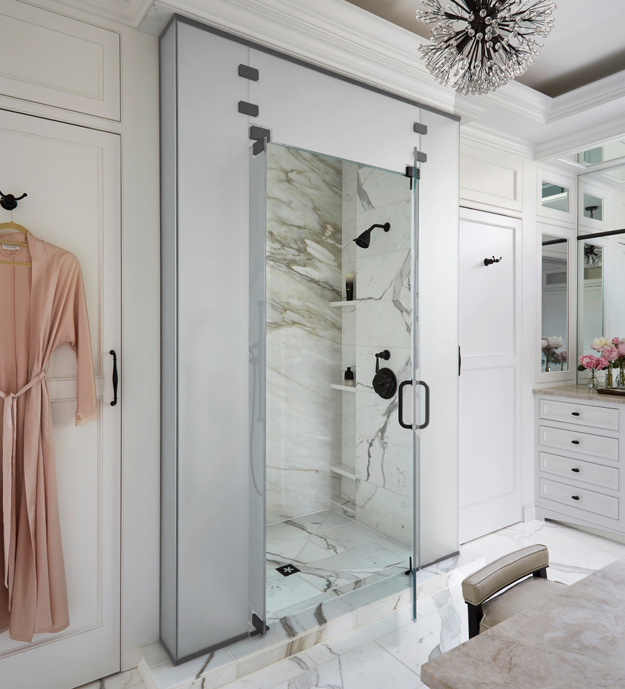 Home design - transitional home design idea in Chicago
