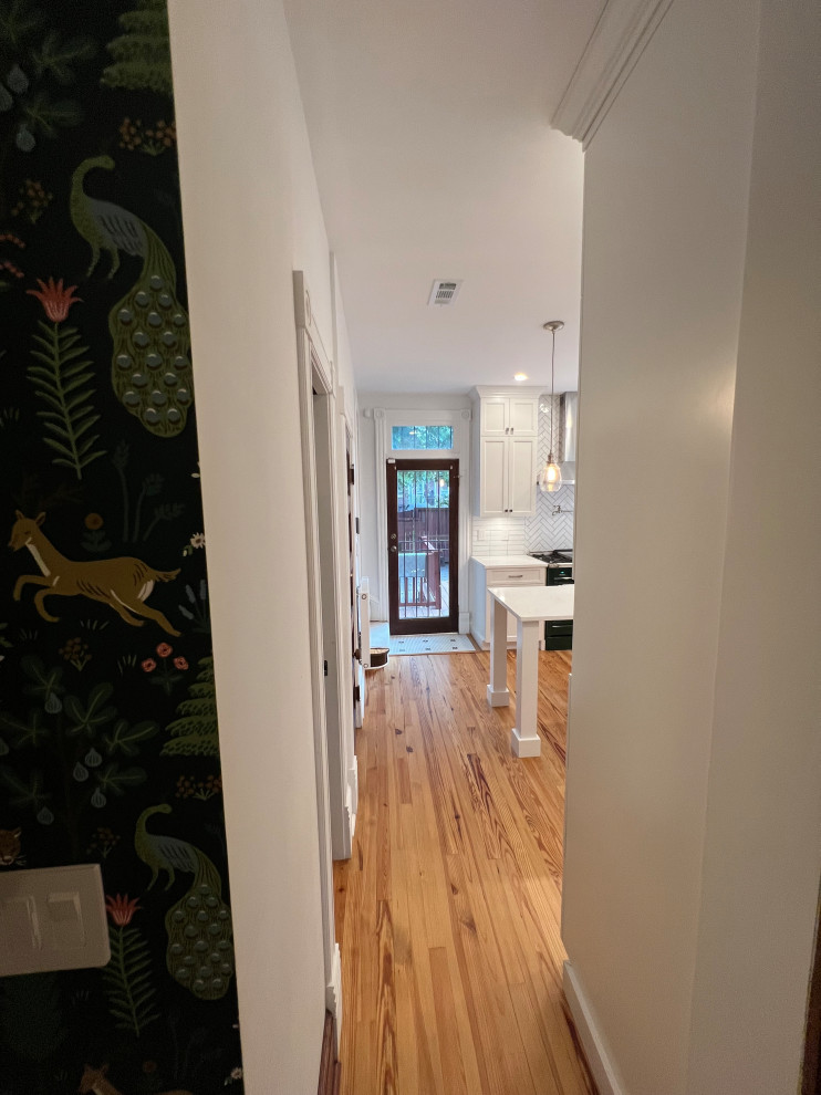 Mt. Pleasant kitchen in NW DC row home