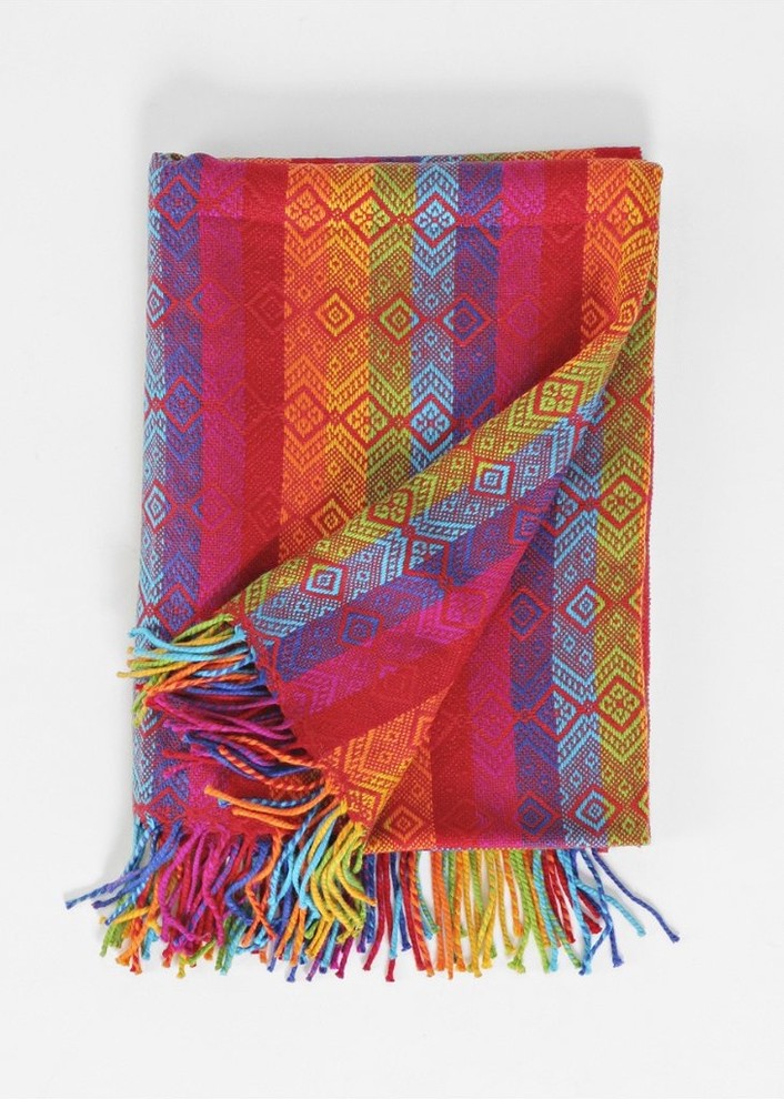 Our Open Road X UO Peruvian One-of-a-Kind Alpaca Throw Blanket
