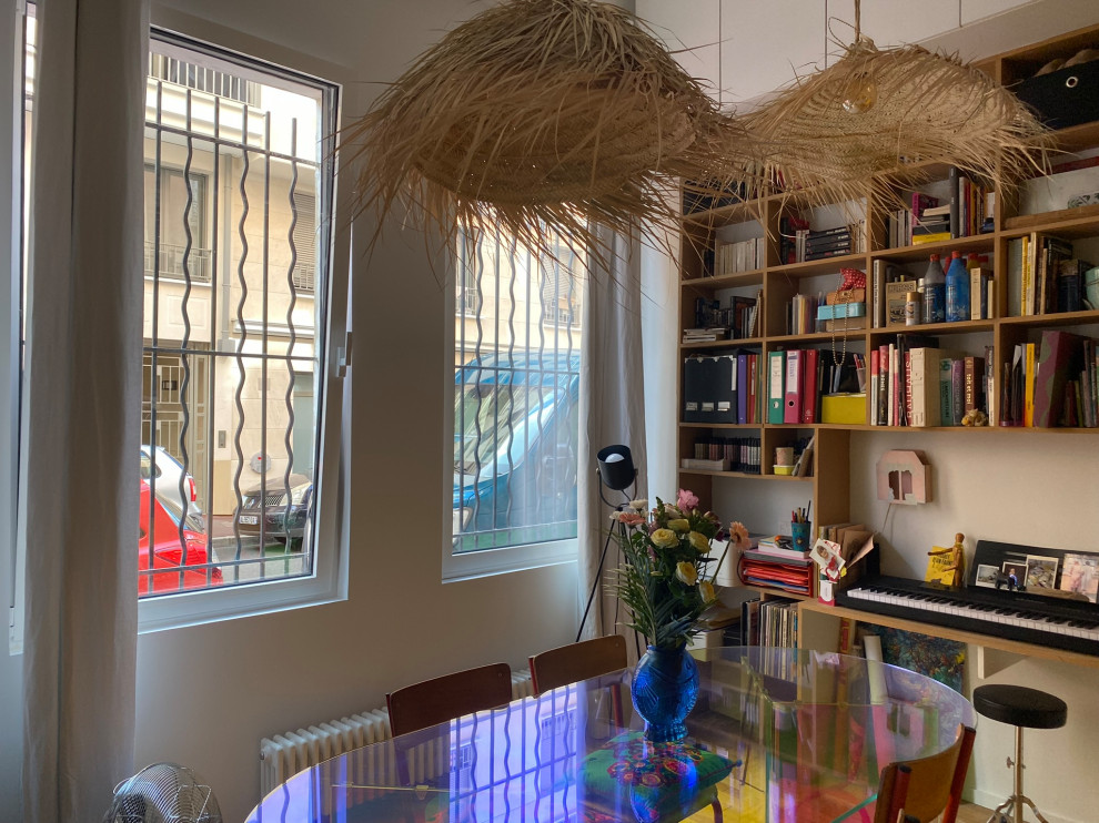 Transformation d'un local en loft brutaliste tropical