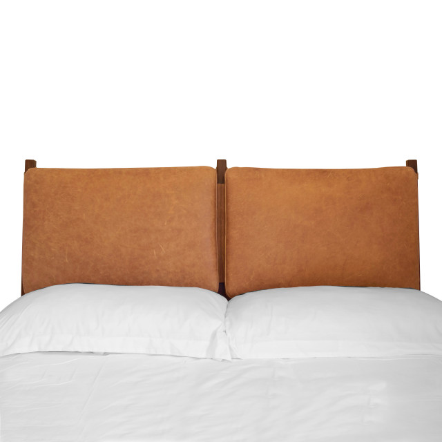 Poly and Bark Truro Bed Headboard Cushion Set, Queen Transitional