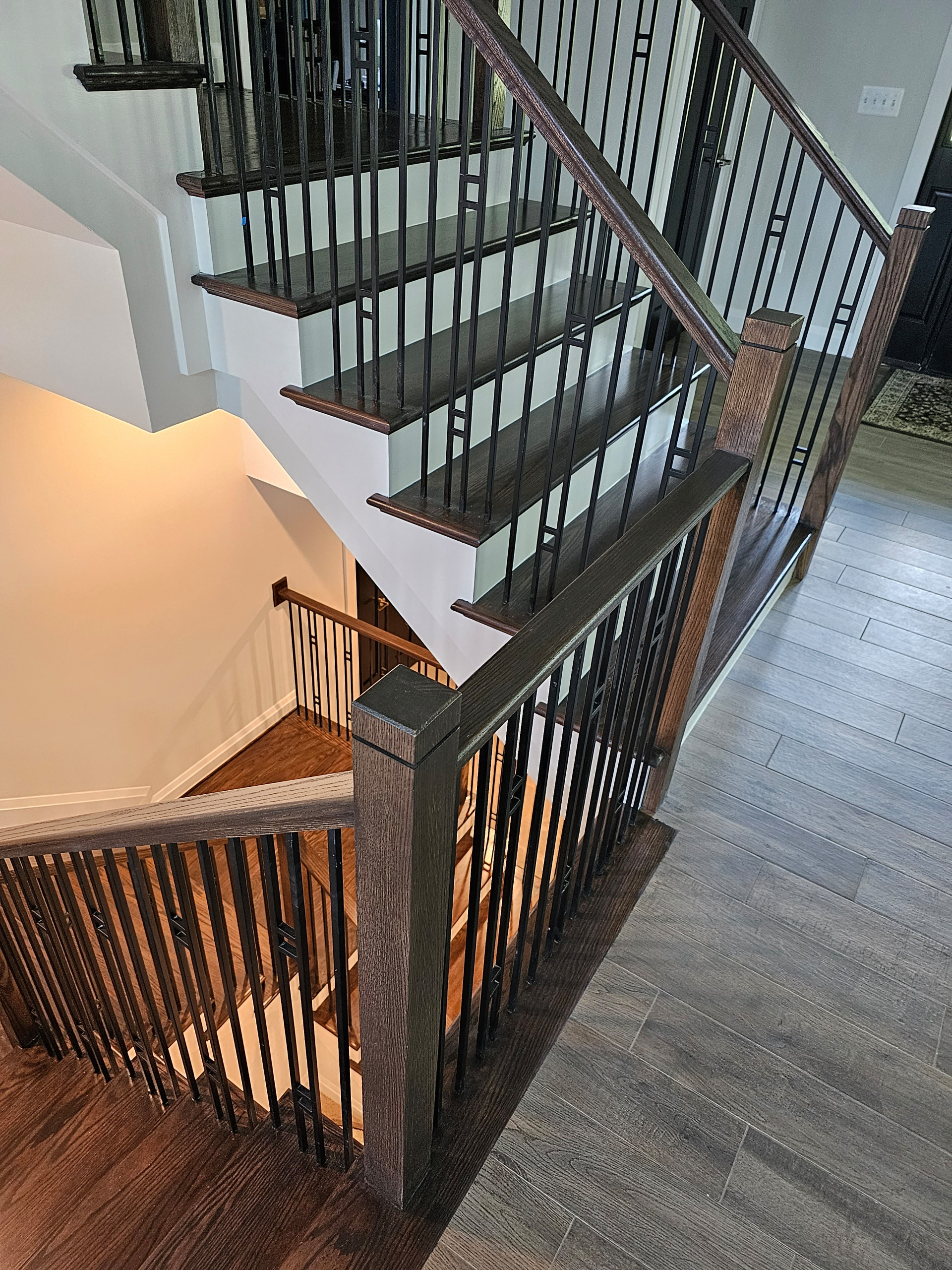 109_Impressive Floating Staircase in Countryside Retreat, Upper Marlboro, MD