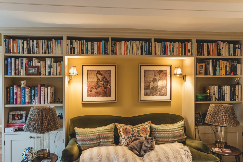 Country Cottage kitchen, bookcases, vanity unit and wardrobes