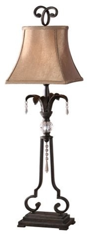 Dark Bronze Sorrento Buffet Lamp
