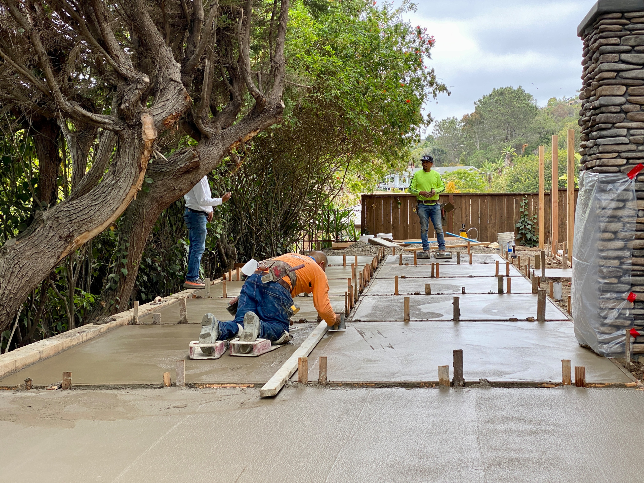 Installing a Concrete Driveway in La Jolla