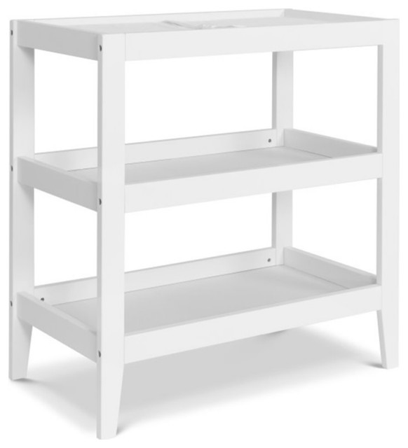 Carter's By DaVinci Colby 3 Shelf Baby Changing Table in White