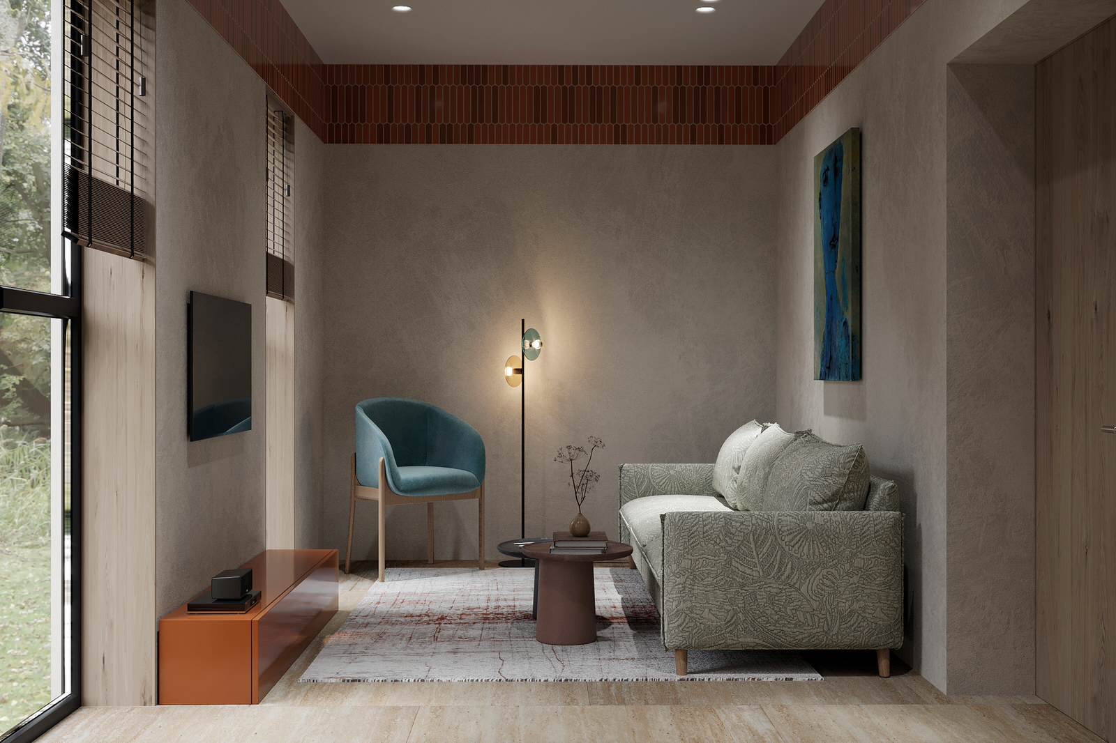 Дом вдали для размеренной жизни