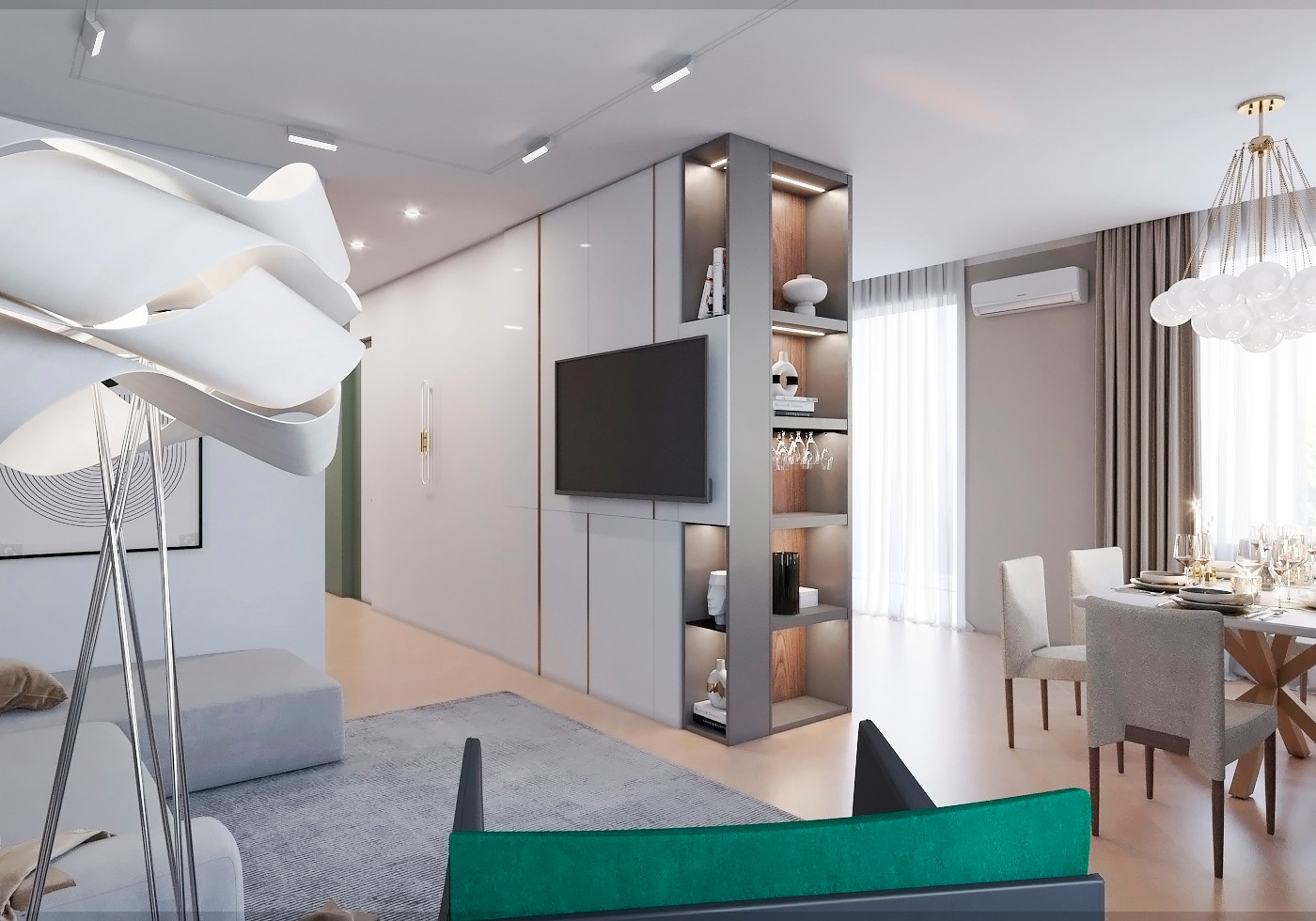 Квартира в Иркутске 106 м2