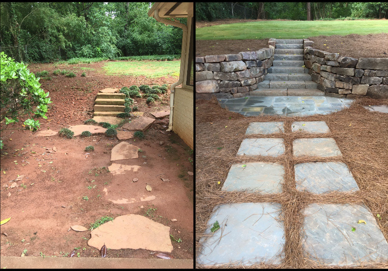 Druid Hills Back Yard Renovation