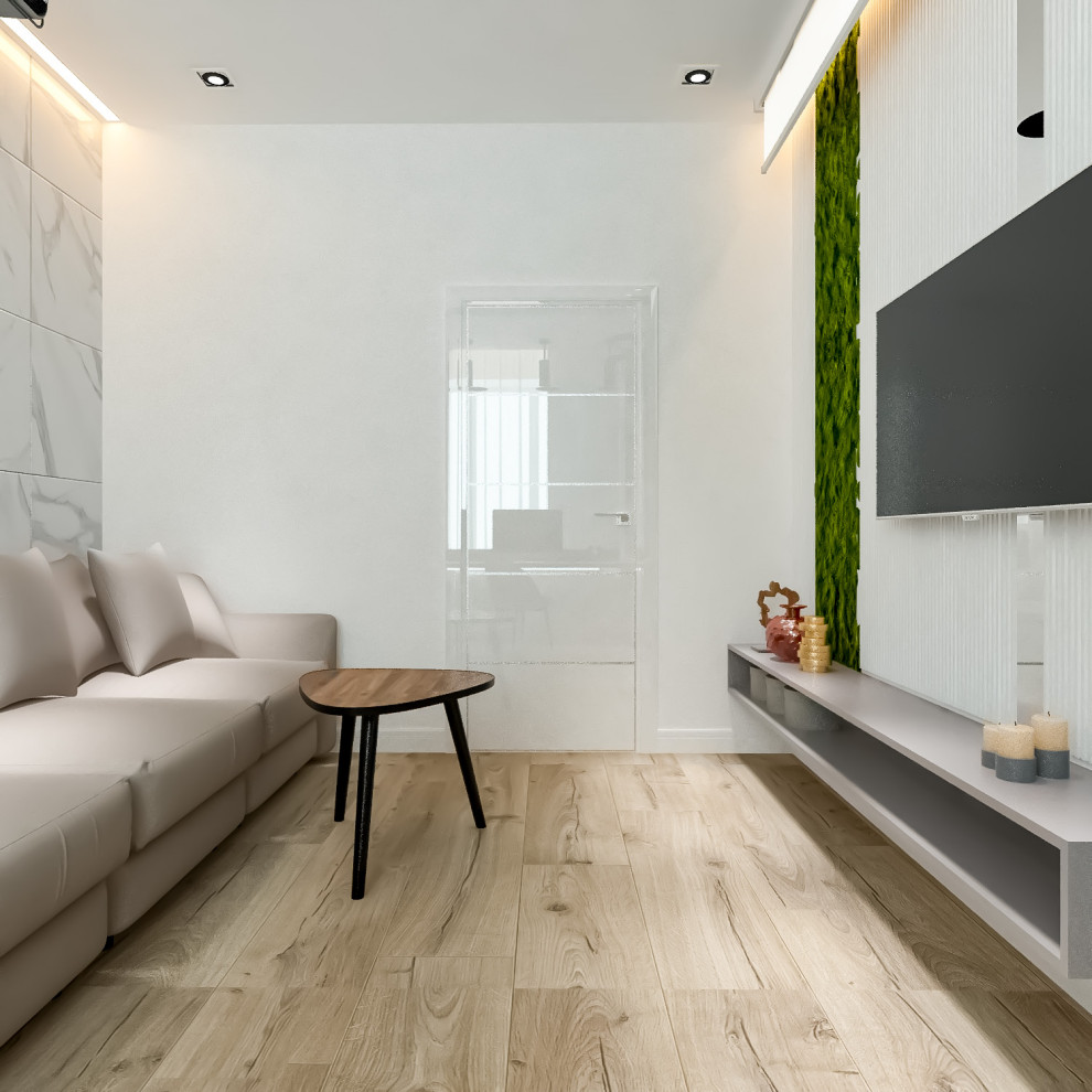 2020. 13. 10. Проект дизайна интерьера квартиры (кухня-гостиная)