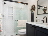 Transitional Bathroom by Jess Blackwell Photography
