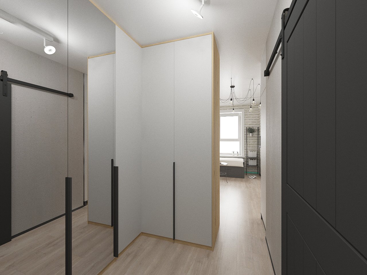 Дизайн квартиры в ЖК "Уфимский Кремль" (проект и реализация)