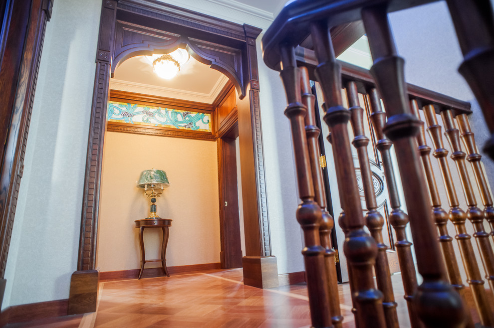 Частный дом с интерьерами из дуба