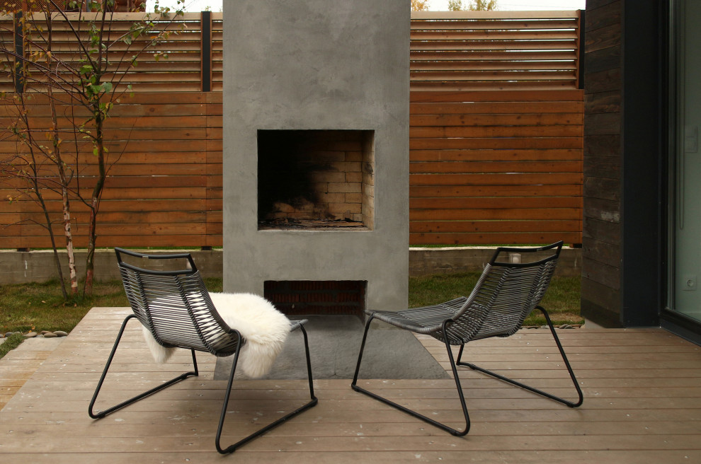 Уличный камин