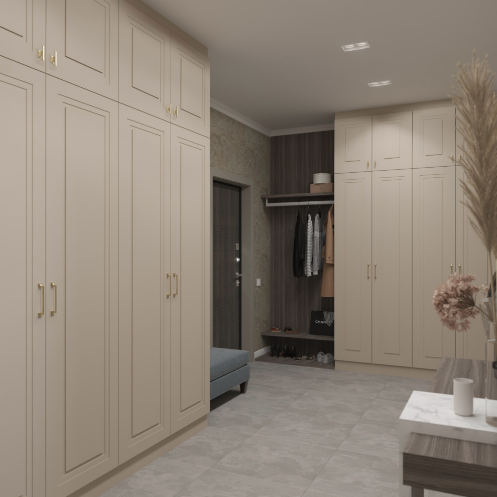 Двухкомнатная квартира в стиле сдержанной неоклассики