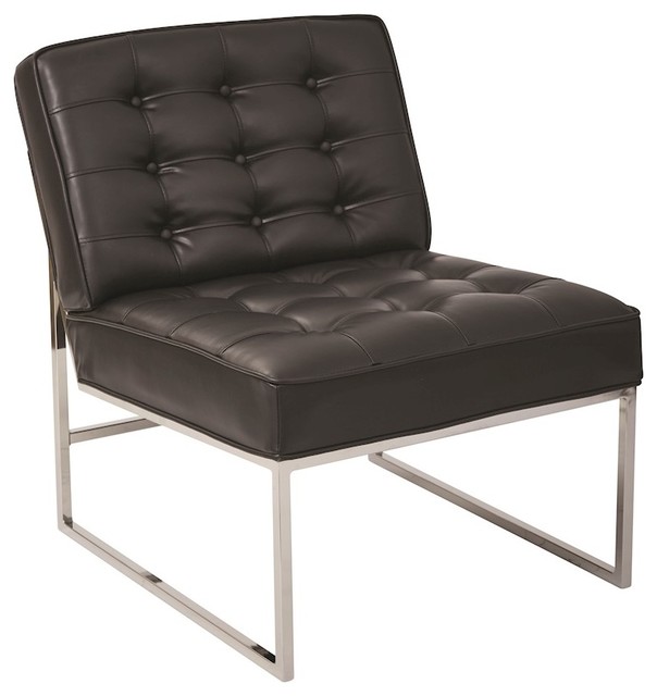 Ave Six Work Smart Anthony 26 Chair With Chrome Base Black Ave Six Work Smart Anthony 26 Chair With Chrome Base