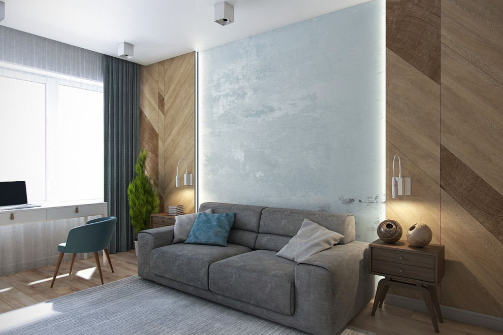 Дизайн-проект квартиры 115 м.кв. Clever Park