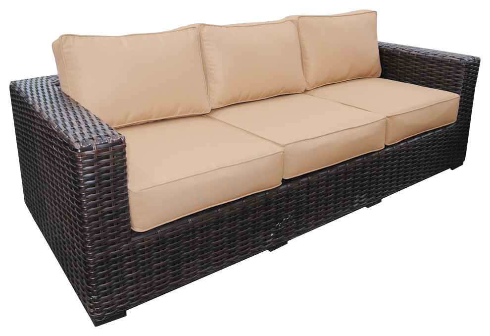 Santa Monica Sofa Tropical Outdoor Sofas by In Your Place
