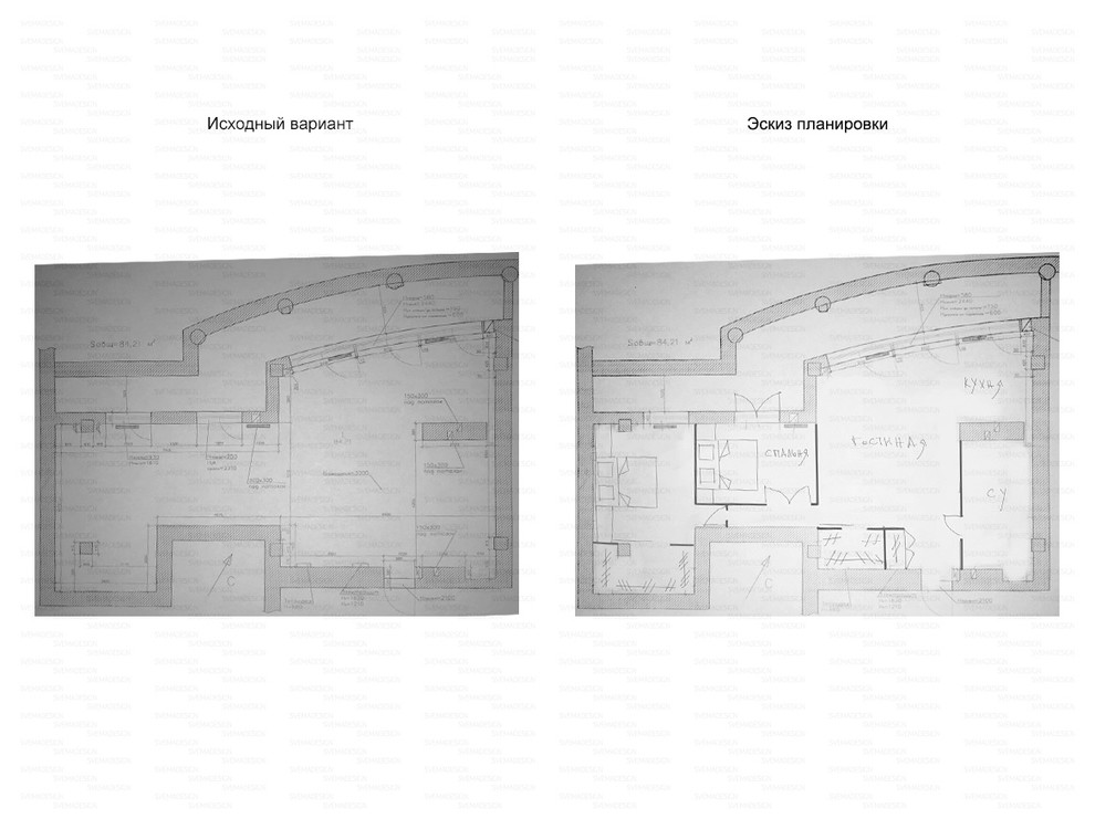 Идеи перепланировки для многокомнатных квартир
