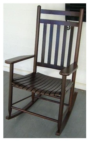 Slat Porch Adult Rocking Chair (Unfinished)